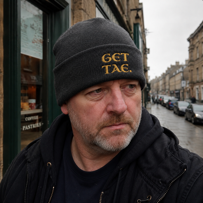 Get Tae Embroidered Beanie