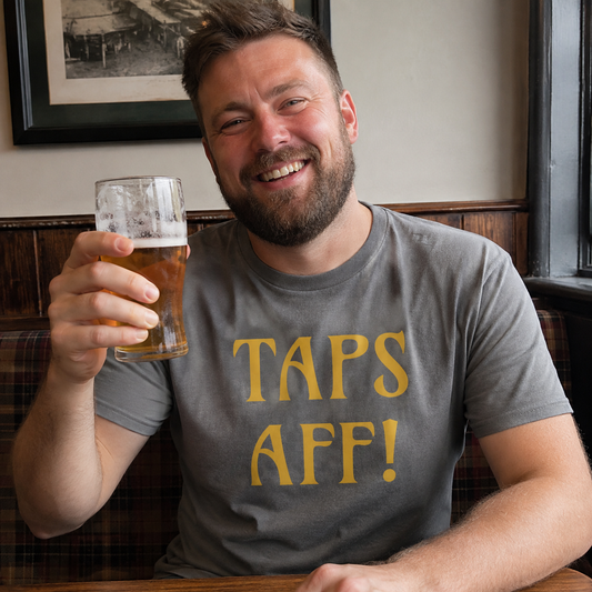 “Taps Aff!” Standard Fit T-Shirt
