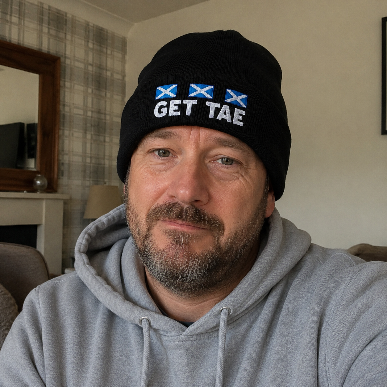 Get Tae Embroidered Beanie