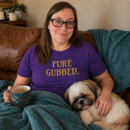 “Pure Gubbed.” Standard Fit T-Shirt