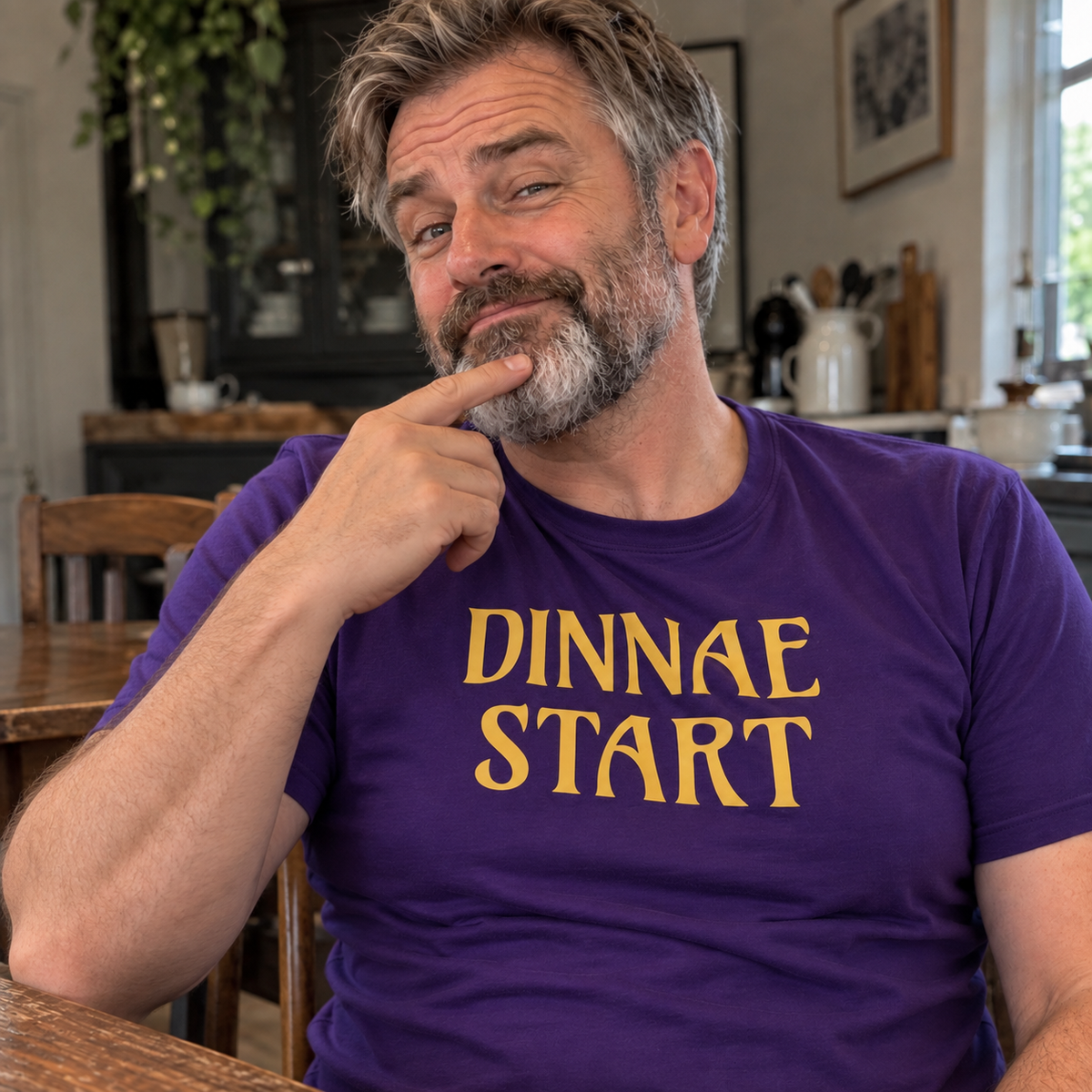 “Dinnae Start” Standard Fit T-Shirt