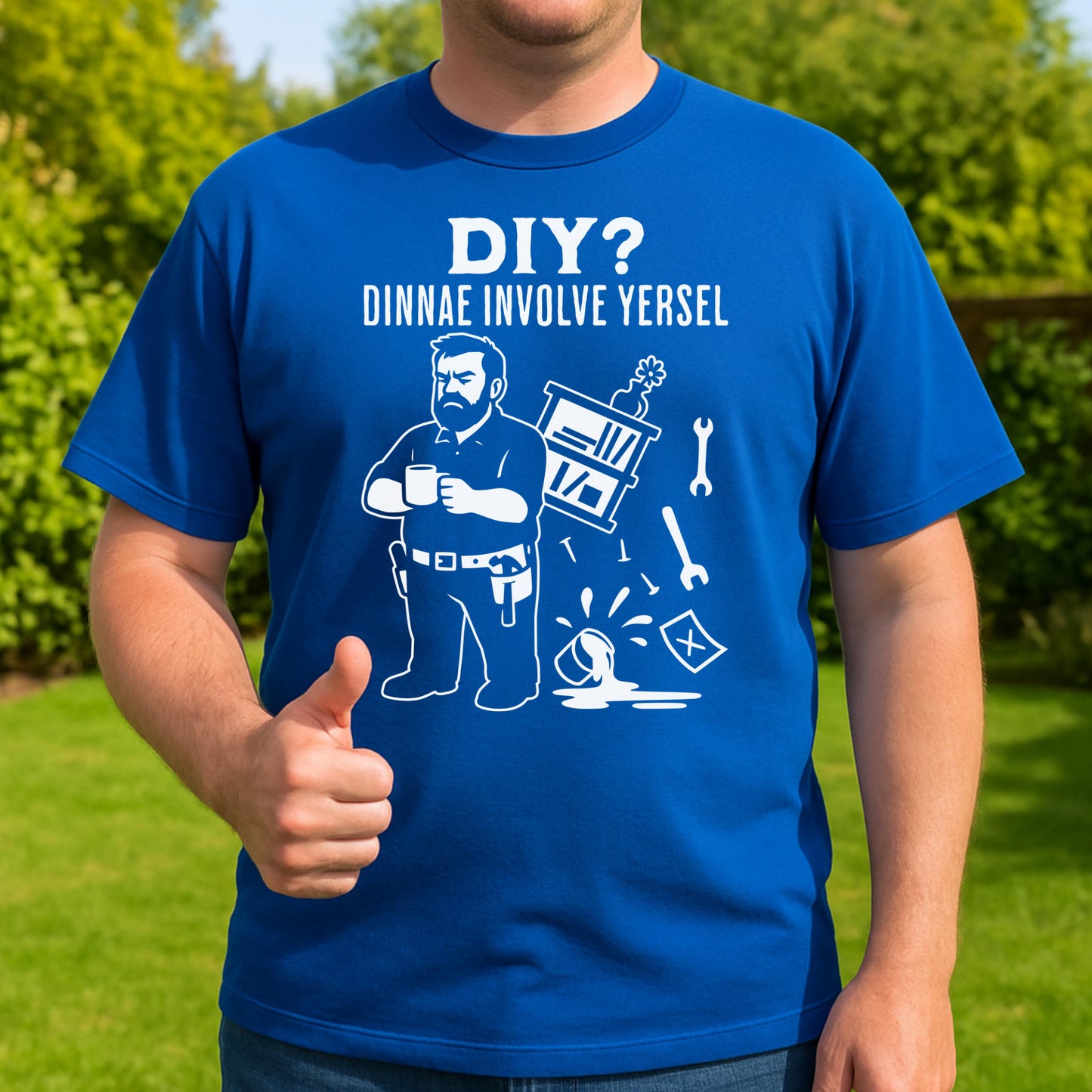 DIY? Dinnae Involve Yersel Premium T-Shirt