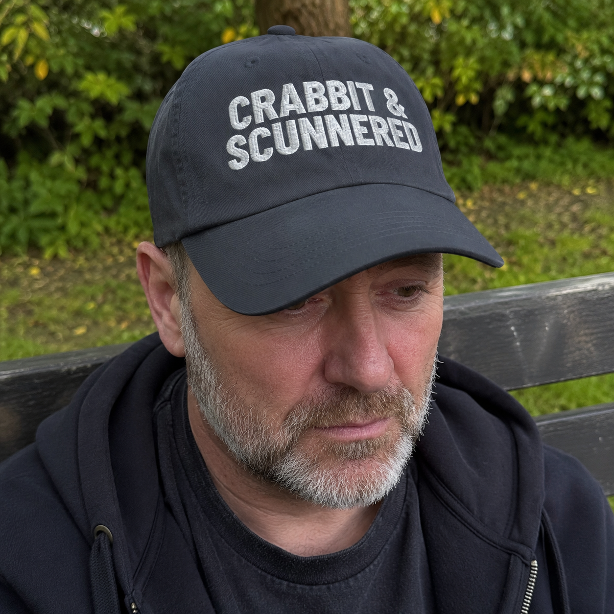 Crabbit And Scunnered Embroidered Cap