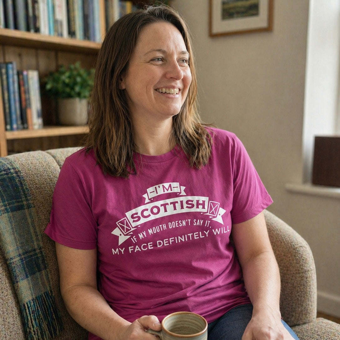 “I'm Scottish” Funny Scottish T-Shirt – Premium Soft Feel