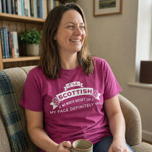 “I'm Scottish” Funny Scottish T-Shirt – Premium Soft Feel