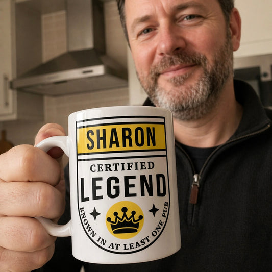 PERSONALISED Certified Legend Mug