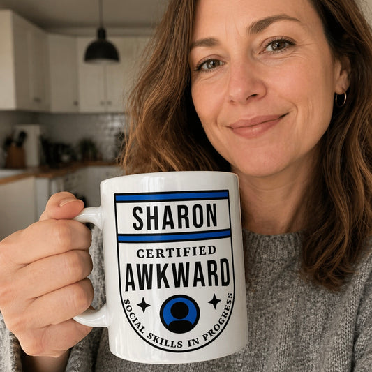 PERSONALISED Certified Awkward Mug