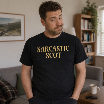 “Sarcastic Scot” Standard Fit T-Shirt