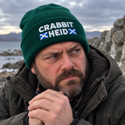 Crabbit Heid Embroidered Beanie