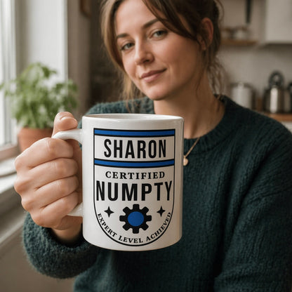 PERSONALISED Certified Numpty Mug