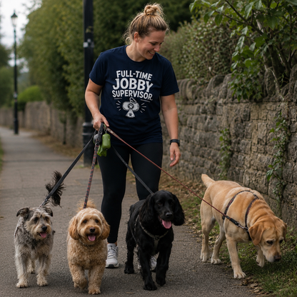 “Full Time Jobby Supervisor” Standard Fit T-Shirt