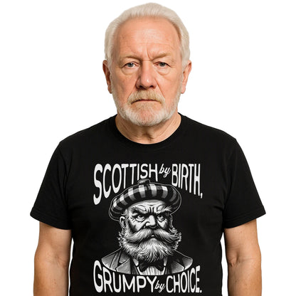 Funny Scottish T-Shirt – Grumpy By Choice Premium Tee