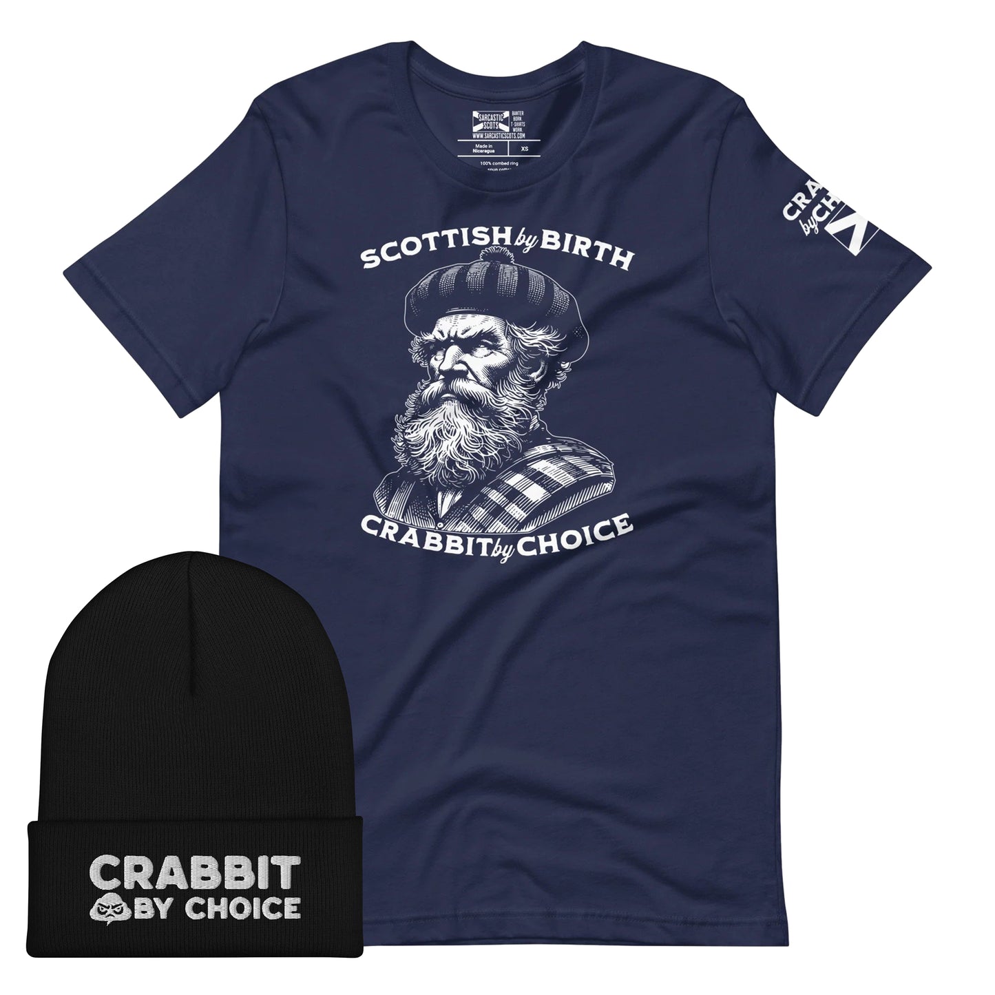 Crabbit By Choice T-Shirt and Beanie Bundle!