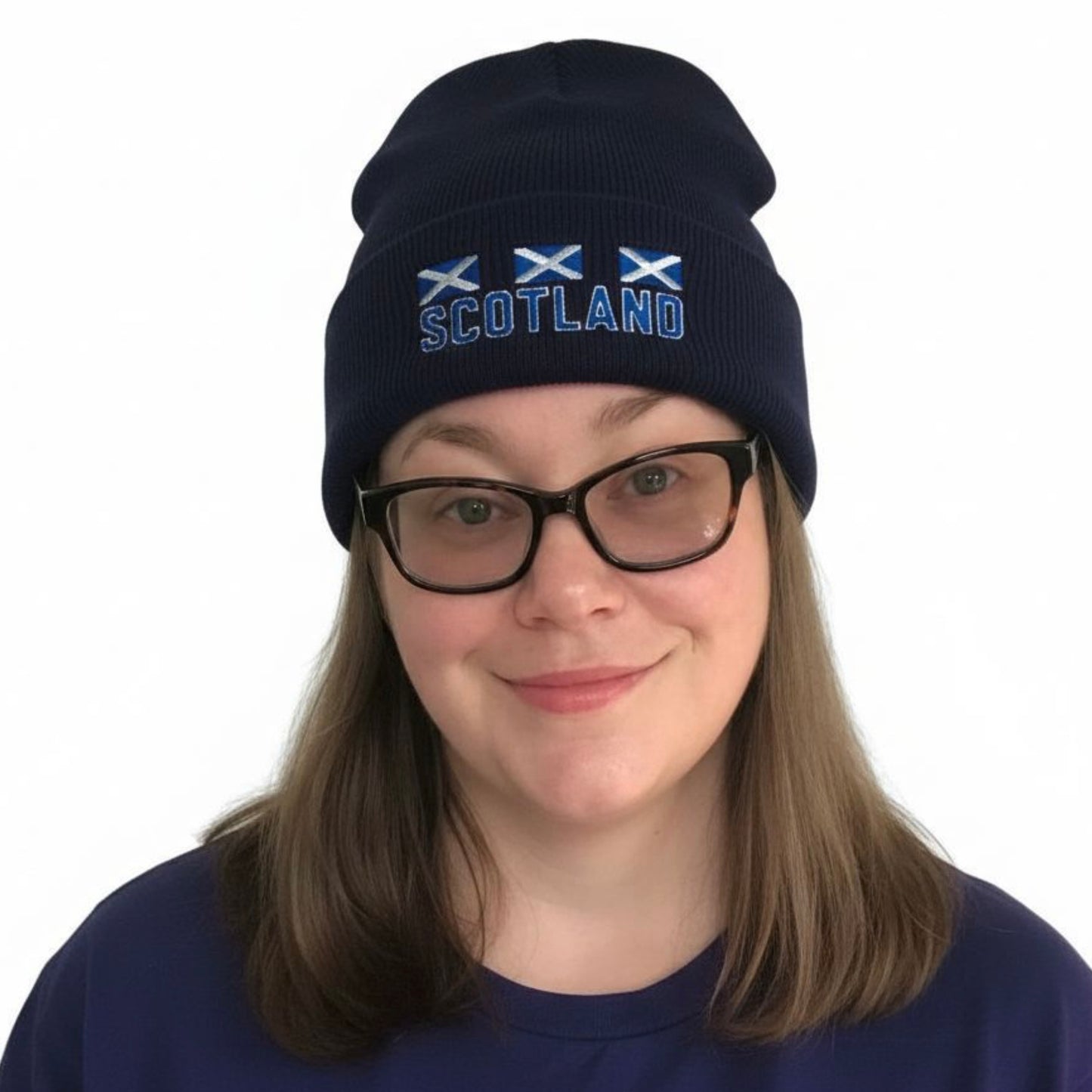 Scottish Embroidered Beanie – Scotland