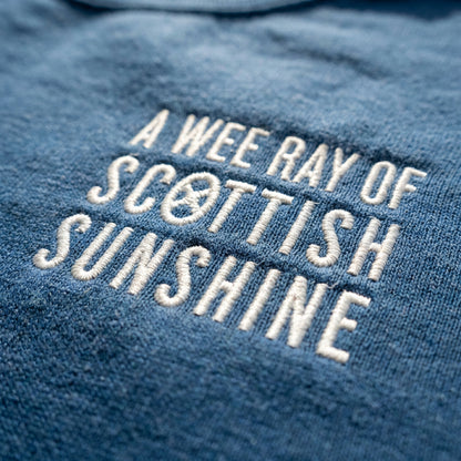 “A Wee Ray Of Scottish Sunshine” Embroidered Sweatshirt