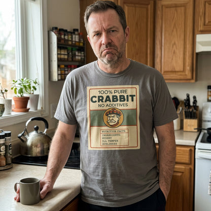 “Pure Crabbit” Funny Scottish T-Shirt – Premium Soft Feel