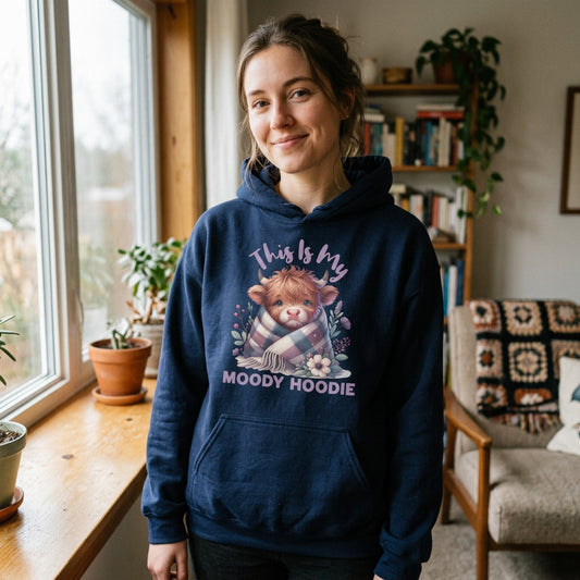 “This Is My Moody Hoodie” Funny Scottish Hoodie