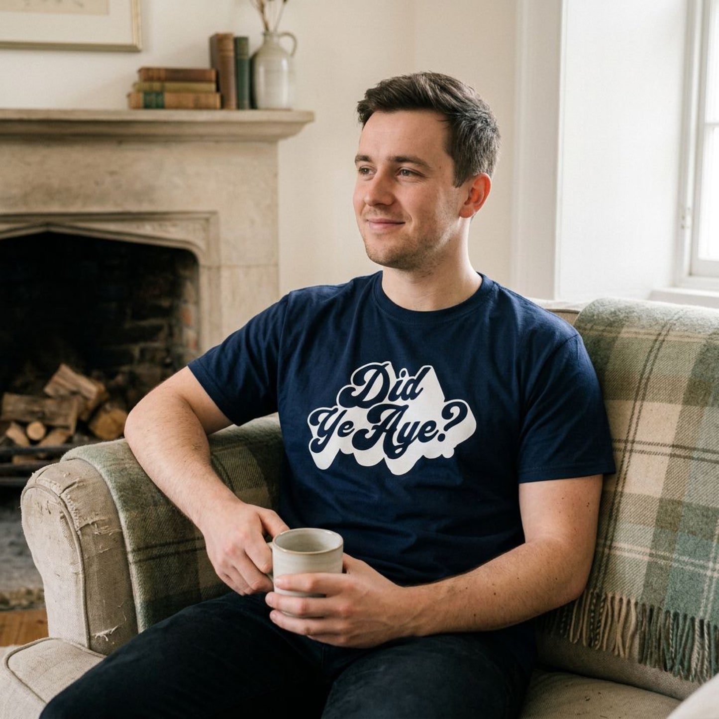 “Did Ye Aye?” Funny Scottish T-Shirt – Standard Fit
