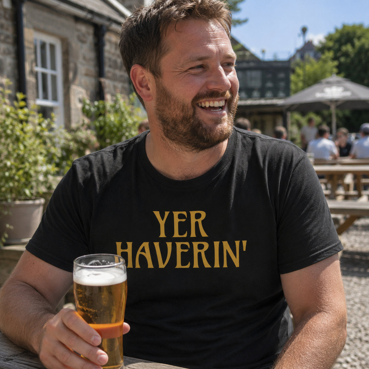 “Yer Haverin’” Standard Fit T-Shirt