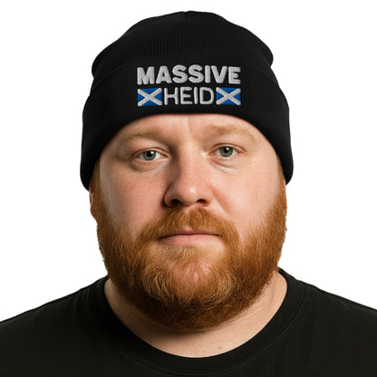 Scottish Embroidered Beanie – Massive Heid