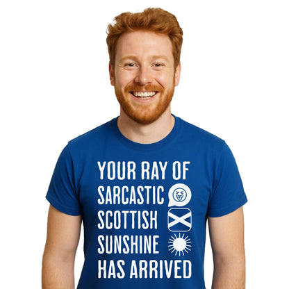 Funny Scottish T-Shirt – Sarcastic Scottish Sunshine Premium Tee