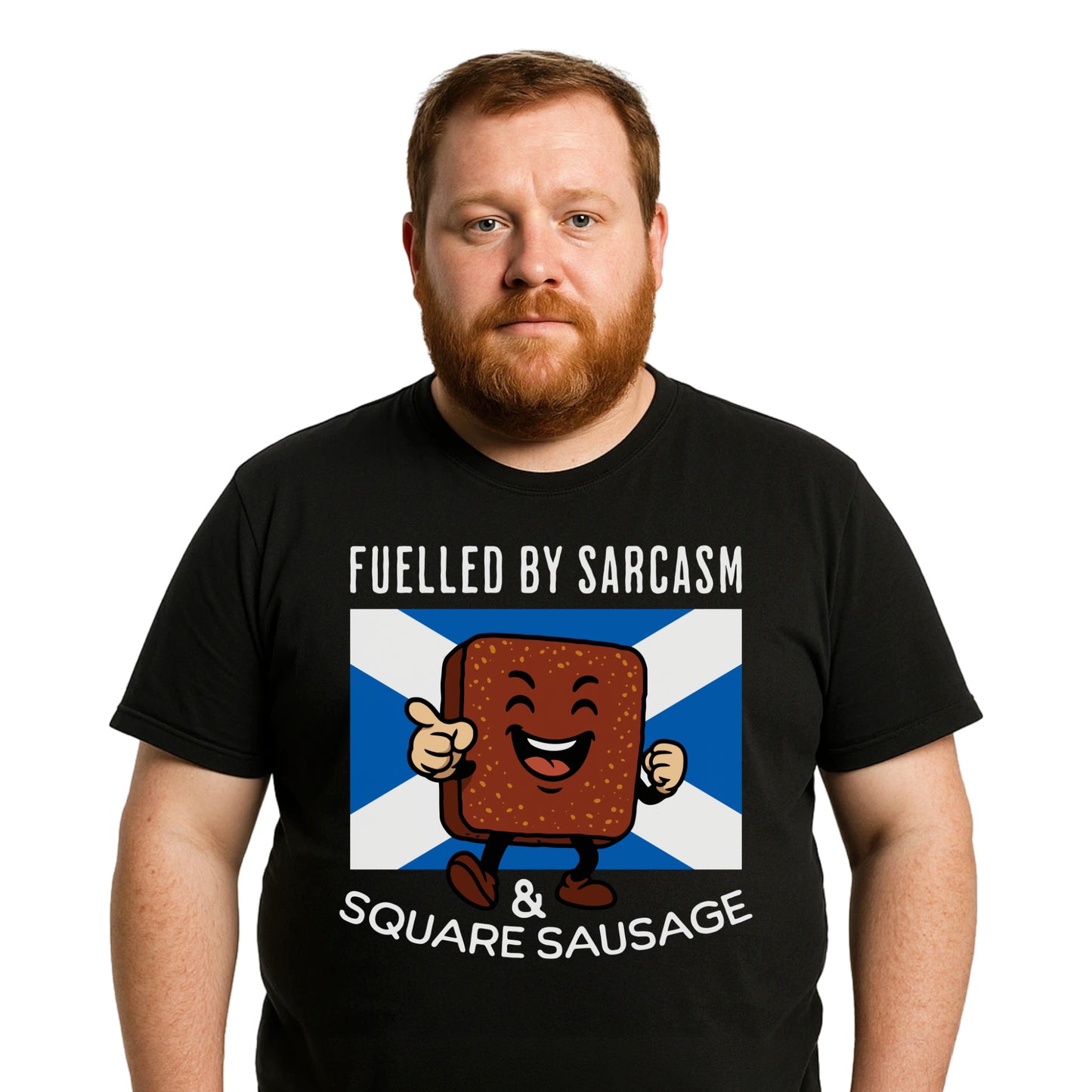 Funny Scottish T-Shirt – Square Sausage Premium Tee