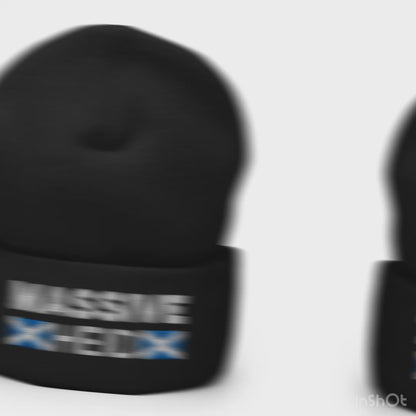 Scottish Embroidered Beanie – Massive Heid