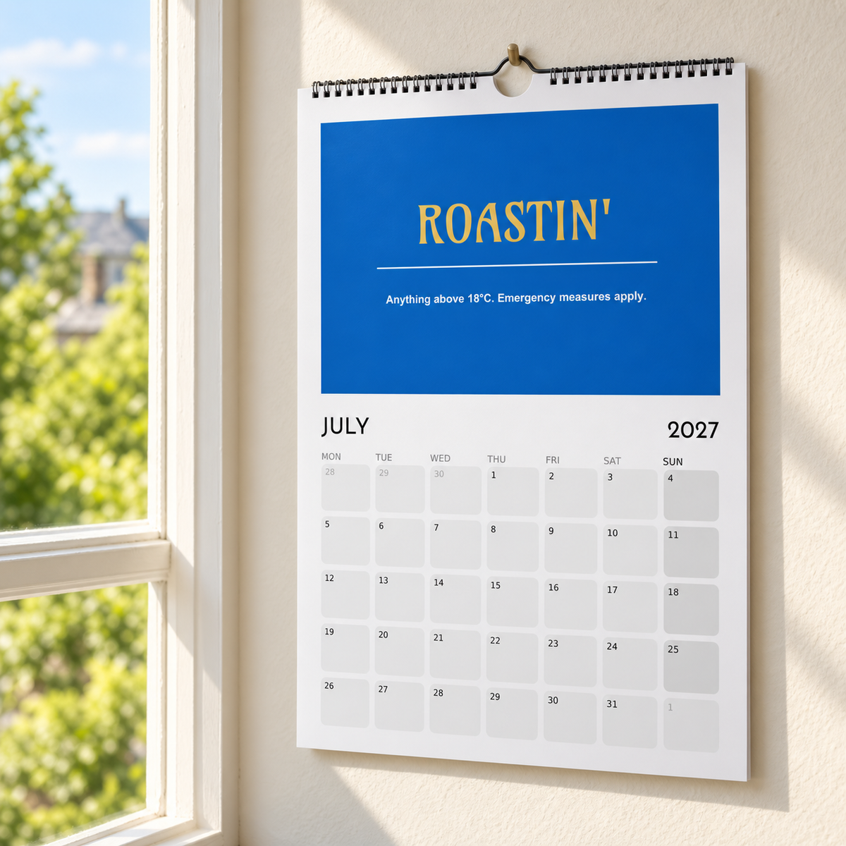 Sarcastic Scots 2027 Calendar