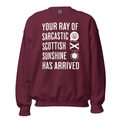 Scottish Sweatshirt by Sarcastic Scots